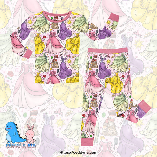 Princess Dress Bamboo Set