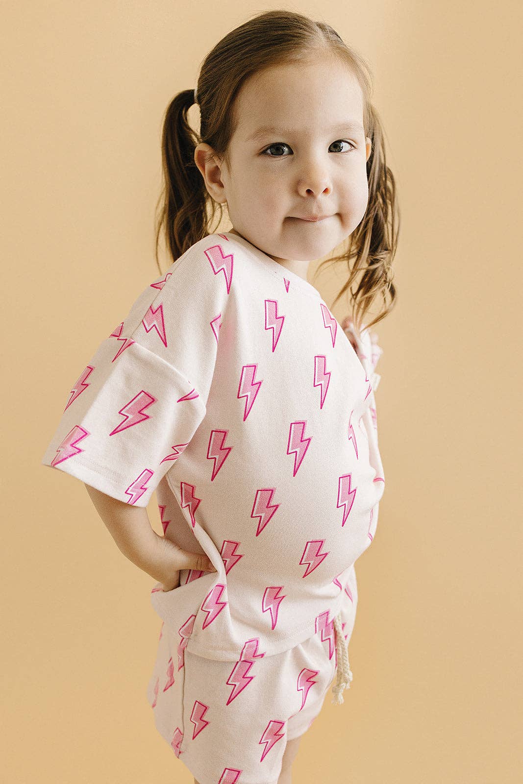 Shorts Set | Pink Bolts