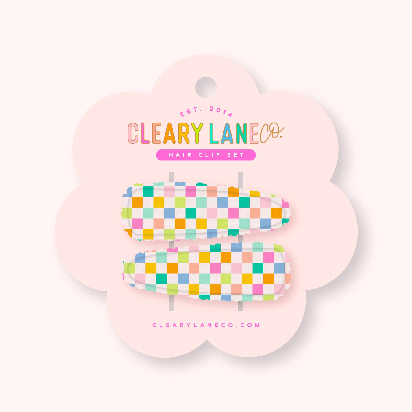 Floral Hair Clip Set