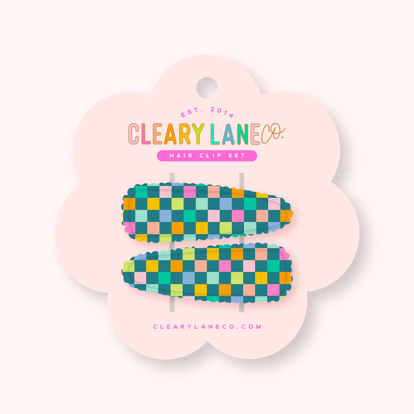 Floral Hair Clip Set