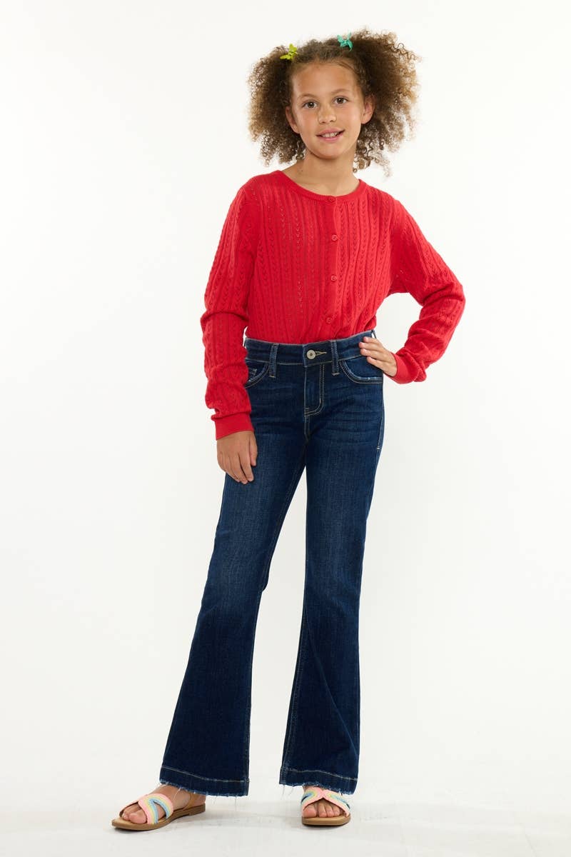 YOUTH  MID RISE FLARE-YCFL30001D