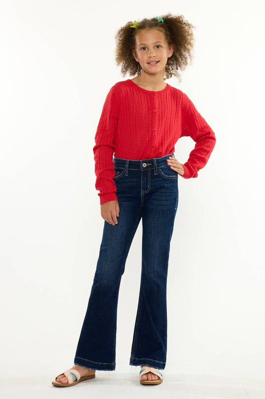 YOUTH  MID RISE FLARE-YCFL30001D